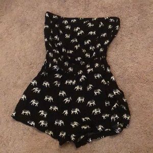 Black romper